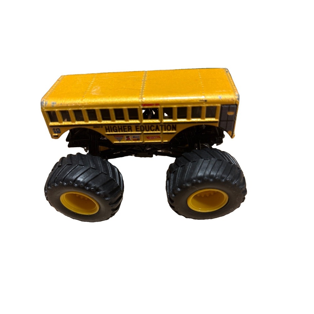 Hot Wheels Monster Jam Higher Education School Bus 1:64 Scale Monster Truck 2015